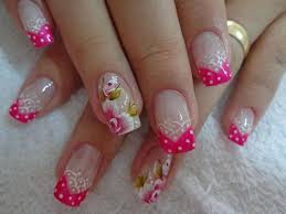 Unhas Decoradas Rosa